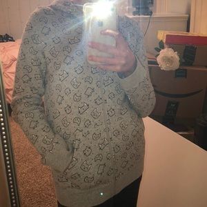 Adorable cat jacket with hood!